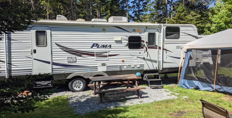 Campers For Sale At Gray Homestead Oceanfront Campground   Puma 